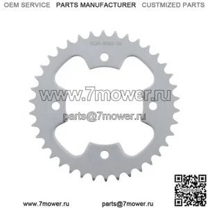 2005 2006 2007 Polaris 500 Predator 38 зубьев Задняя серебристая звездочка