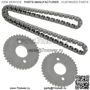 Подходит для Polaris RZR XP 900 Цепь ГРМ распредвала со звездочками 2011 2012 2013 (для: Polaris)