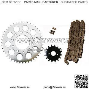 Приводная цепь с уплотнительным кольцом 525x120 и звездочки 16/44 для Honda Shadow 600 VT600 C/CD/CD2