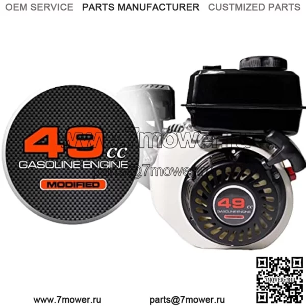 Ручной старт с двигателем Stciker 49 куб.см для Predator 212 Coleman BT200X CT200U, мини-велосипед 200 куб.см, KT196 Go Kart, шнур запуска Honda 6,5 л.с. GX160, двигатель Hisun 196, черный обсидиан - Image 3
