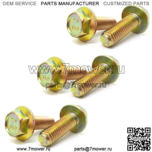 6PK John Deere 19M7786 Болты лезвия L100 L110 L118 L120 L130 Sabre 1642 1742 2048