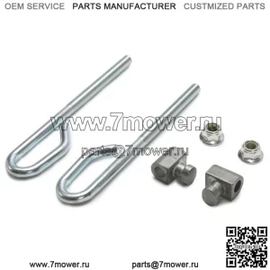 Цапфа гайки подъемного болта с 2 деками для John Deere L120 L130 LA100 LA105 LA110 LA115