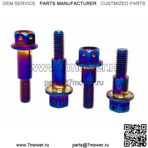 Y15ZR мотоциклетные обожженные титановые винты M6, внешний шестигранный болт, гайки для тормозного насоса толкающего типа, модифицированные детали