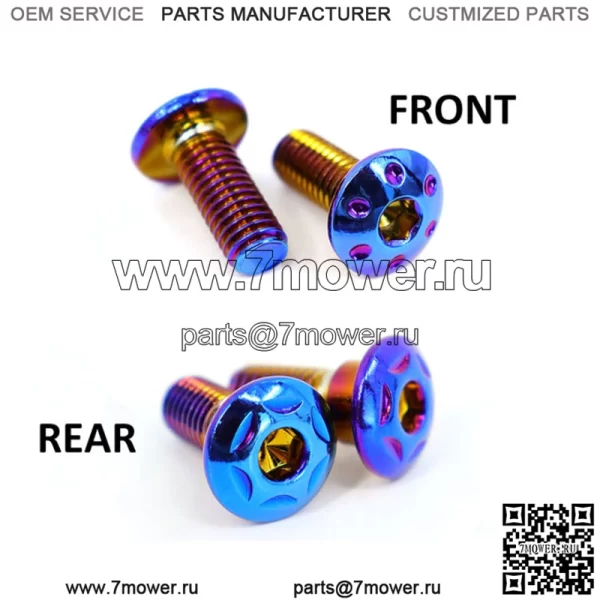 Дисковый винт с ЧПУ 8*20 мм EX5 LC135 Y15 Y125 NVX Y110 SRL115 Y125Z RXZ WAVE125 WAVE110 DASH Disk Skru Передняя задняя часть