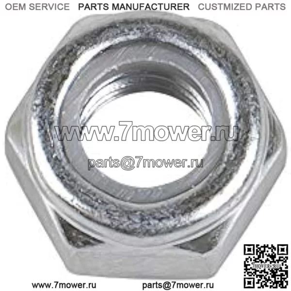 Контргайка John Deere OEM M8 D100 E100 G100 L100 LA100 X100 Газонокосилка серии Z100