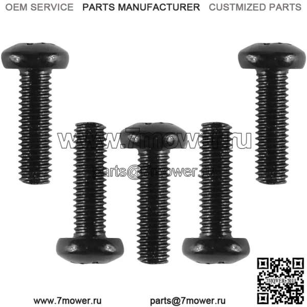 5 болтов M6x20 для комбайна John Deere 3520 3522 / 21M7296 - Image 3