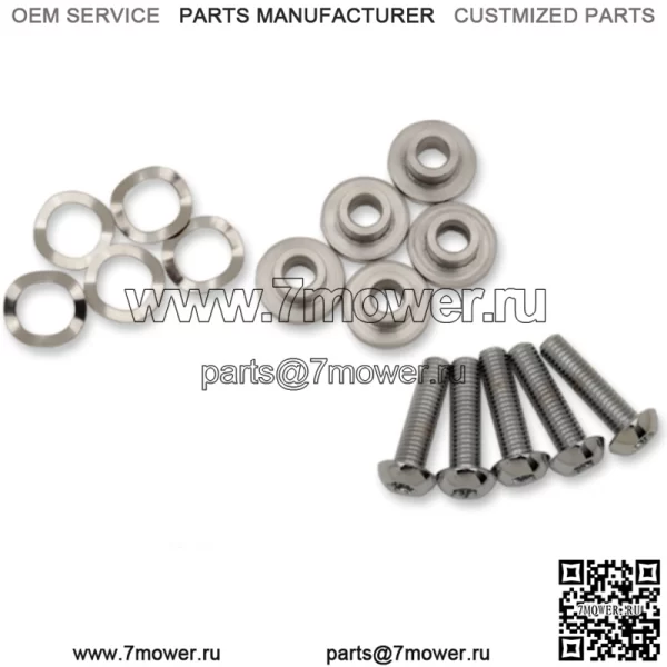 Болты крепления ротора переднего тормоза Шайбы Enforcer Harley Touring Bagger Wheel (Для: Harley-Davidson)