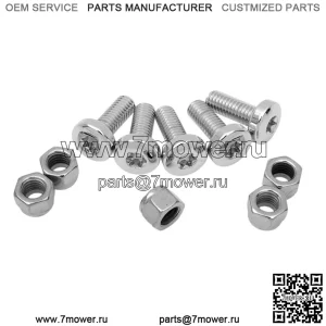 Болты комплекта крепежа заднего ротора Colony Chrome для Harley Big Twin 1992-1999 гг. (Для: Harley-Davidson)