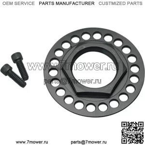 Вал шкива коробки передач Jims Mega Nut Harley Big Twin Sportster 1991-2015 1708 (Для: Harley-Davidson)