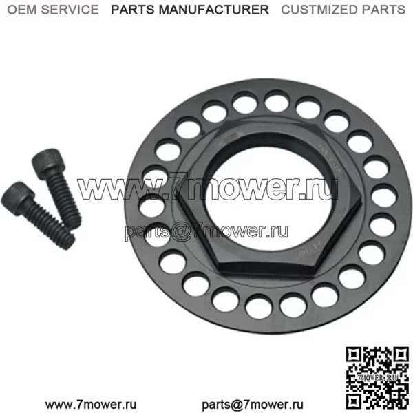 Вал шкива коробки передач Jims Mega Nut Harley Big Twin Sportster 1991-2015 1708 (Для: Harley-Davidson)