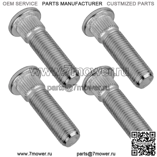 4 шпильки ступицы переднего и заднего колеса для Polaris Sportsman 500 570 2006-2019 7518378 (Для: Polaris Sportsman 570) - Image 4
