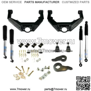 Комплект для выравнивания Kryptonite Stage 3/Bilstein/кулачковые болты/штифты для 01-10 GM 2500/3500 (для: более одного автомобиля)