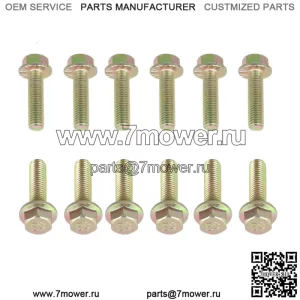 Для Chevy GM LS1 LS2 LS6 LS7 LSX болты выпускного коллектора, комплект оборудования
