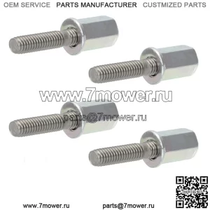 Болт и гайка выхлопной шпильки для Yamaha 660R YFM660R 2001-2005 90116-06541-00