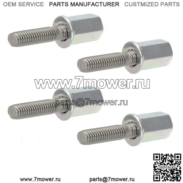Болт и гайка выхлопной шпильки для Yamaha 660R YFM660R 2001-2005 90116-06541-00
