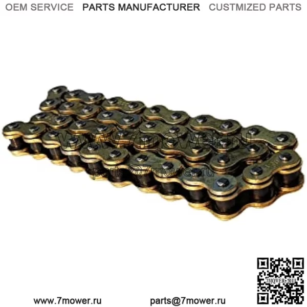 Цепь для мини-велосипеда #420-42L подходит для CT200U CT200U-EX BT200X, передний промежуточный вал Chian для мини-велосипеда (420-42L) - Image 2