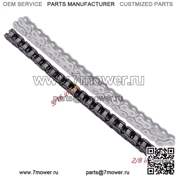 Цепь для мини-велосипеда Coleman Ct200u подходит для Mb200 Bt200x Baja Warrior 420, промежуточный вал (жесткий 420-42L) - Image 3