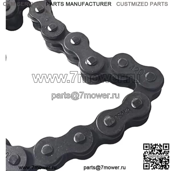Задняя приводная цепь, 420 90 звеньев, подходит для Coleman CT200U CT200U-EX BT200X 196cc 6,5 л.с. мини-велосипеда MB165 MB200 Baja Warrior Heat Mini Baja Motorsports - Image 4