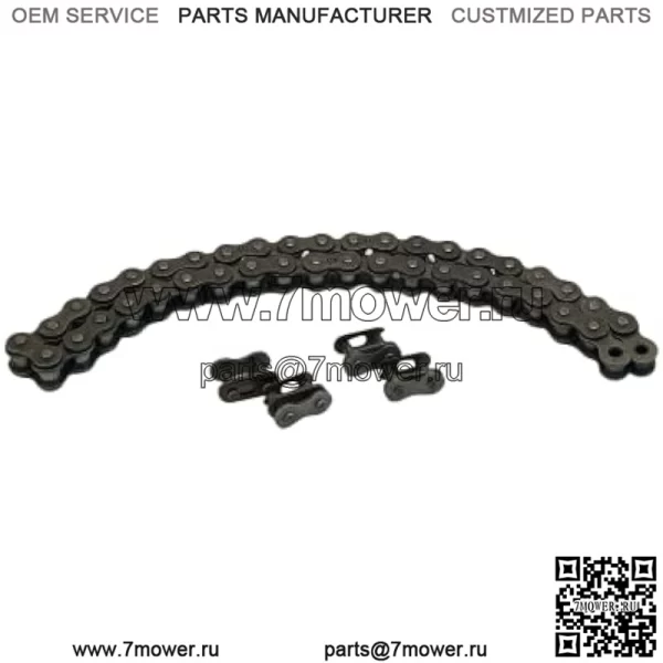 420 Цепь промежуточного вала 42Link + цепной выключатель подходит для Coleman BT200X CT200U Trail 200 CT200U-EX 196cc Powersports Mini Bike Part - Image 4