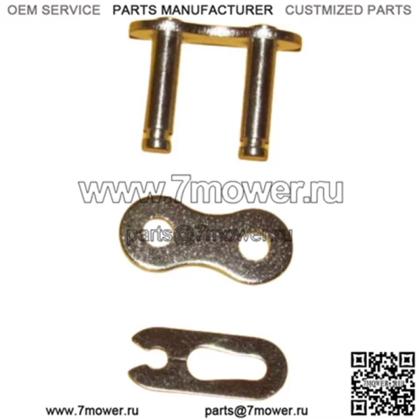 НИКЕЛИРОВАННАЯ Цепь для снегоходов POLARIS 120cc заменяет OEM 3221116 S40NP74WL - Image 2