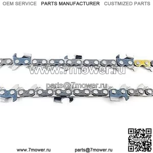 100-футовая цепь X-CUT с пропущенными зубьями C83S 3/8 дюйма, 0,050 дюйма