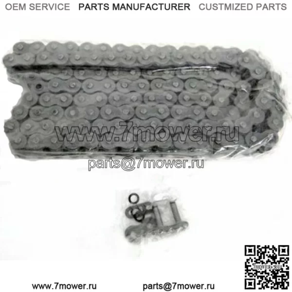 Custom 530 Series 120 Link Chain Motorcycle Harley Sportster Chopper Bobber Dyna (Для: Harley-Davidson)