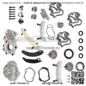 Комплект цепи ГРМ насос и прокладка для 08-12 Chevrolet Equinox 10-12 GMC Terrain