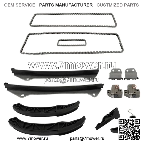 Для Hyundai Sonata Kia Sorento 3.3L 3.5L V6 Комплект цепи ГРМ 24V 24221-3C100