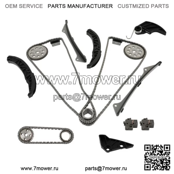 Комплект цепи ГРМ для 06-12 Kia Sorento Sedona Hyundai Santa Fe Azera
