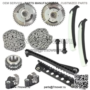 Подходит для 2004-2008 Ford F150 F250 Lincoln TRITON 3-клапанный 5.4L комплект цепи ГРМ