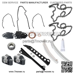 Комплект цепи ГРМ+прокладки крышки для 04-08 Ford F-150 F250 Lincoln 5.4L Triton 3V