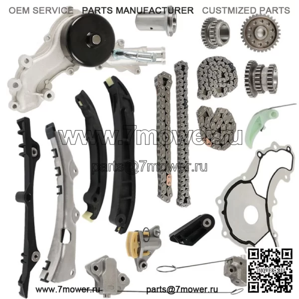 Комплект цепи ГРМ водяной насос для 11-15 Chrysler Dodge Jeep Ram Volkswagen 3.6L V6
