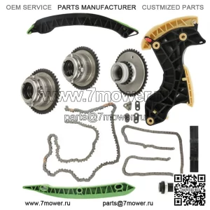 Комплект цепи ГРМ для двигателя Mercedes-Benz SLK250 C250 1.8L 2.5L L4 DOHC 12-14