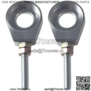 Серебристый регулятор натяжителя цепи 15 мм для Coleman CT200U Baja Warrior MB165 MB200 Trail Motovox MBX10 MBX11 196cc 6,5 л.с. мини-велосипед CRF50 XR70 CT70 50cc-125cc ATV Pit Dirt Bike Мотоцикл