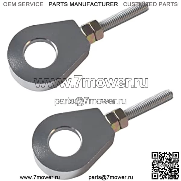 Серебристый регулятор натяжителя цепи 15 мм для Coleman CT200U Baja Warrior MB165 MB200 Trail Motovox MBX10 MBX11 196cc 6,5 л.с. мини-велосипед CRF50 XR70 CT70 50cc-125cc ATV Pit Dirt Bike Мотоцикл - Image 2