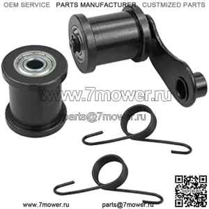 Натяжитель цепи с роликом 1-3/4 дюйма подходит для Coleman Powersports 212cc 196cc 6,5 л.с. Coleman Powersports CT200U Trail CT200U-EX BT200X Hensim Baja Heat Warrior MB165 TrailMaster MB200 Запчасти для мини-велосипедов Автоспорт
