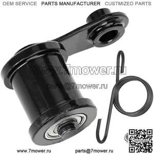 Натяжитель цепи с роликом 1-3/4 дюйма для мини-велосипеда Coleman Powersports CT200U Trail 200 BT200X CT200U-EX Baja Warrior MB165 MB200 Massimo TrailMaster Predator 212cc 196cc 6,5 л.с. Мотор черные детали