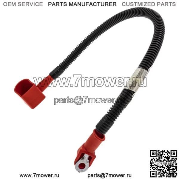 John Deere AM135733 Плюсовой кабель аккумуляторной батареи X300 X300R X304 X320 X324 X360 - Image 3