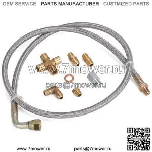 Комплект линии возврата турбинного масла 1/8 NPT 4AN T3 T4 T3/T4 T70 T66 T67 GT35 G