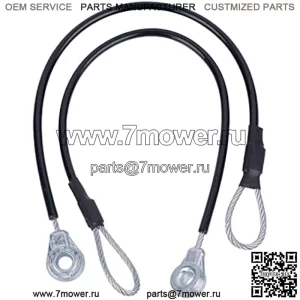 Тросы задней двери, совместимые с John Deere Gators M TE TH TX XUV TH 6x4 HPX615E HPX815E XUV865R XUV825E XUV865R Замените M159508 (2 шт. в упаковке)