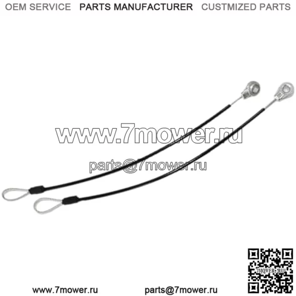 M159508 Тросы задней двери для Jo-hn De-ere Gator HPX615E HPX815E XUV625i XUV825i XUV855D XUV835E XUV855M XUV865E внедорожников - Image 2