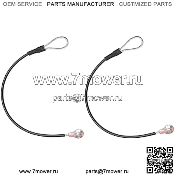 M159508 2 шт. кабель для оборудования задней двери, подходит для John Deere Gators M TE TH TX XUV TH TX HPX615E HPX815E XUV825E/M XUV835E/M/R XUV855E XUV865E/M/R Кабели задней двери
