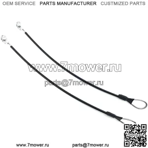 Сменный трос задней двери M159508 подходит для John Deere Gator HPX615E, HPX815E, M-Gator A1 (военный 6X4 Gator), TE Gator, TH 6x4 Gator (дизель), TH 6x4 Gator (газ), TX 4X2 Gator, TX 4X2 Gator (Turf).