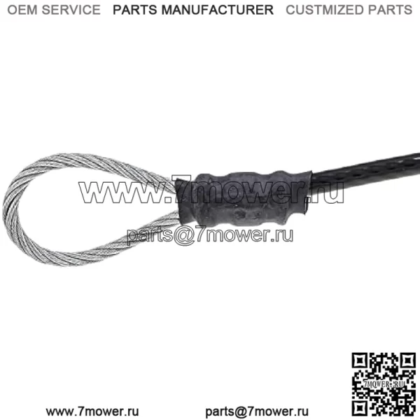 Сменный трос задней двери M159508 подходит для John Deere Gator HPX615E, HPX815E, M-Gator A1 (военный 6X4 Gator), TE Gator, TH 6x4 Gator (дизель), TH 6x4 Gator (газ), TX 4X2 Gator, TX 4X2 Gator (Turf). - Image 3
