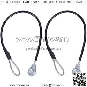 M159508 2 шт. кабель для оборудования задней двери, подходит для John Deere Gators M TE TH TX XUV TH TX HPX615E HPX815E XUV825E/M Кабели задней двери