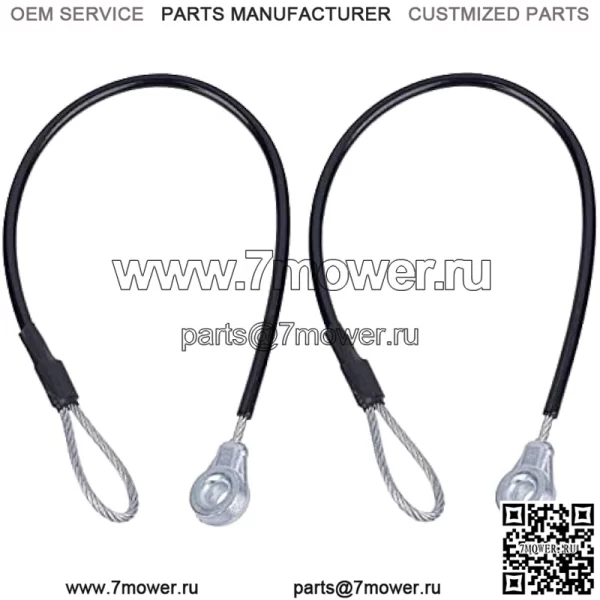 M159508 2 шт. кабель для оборудования задней двери, подходит для John Deere Gators M TE TH TX XUV TH TX HPX615E HPX815E XUV825E/M Кабели задней двери