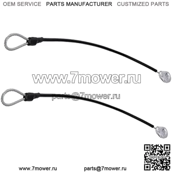 M159508 2 шт. кабель для оборудования задней двери, подходит для John Deere Gators M TE TH TX XUV TH TX HPX615E HPX815E XUV825E/M Кабели задней двери - Image 2