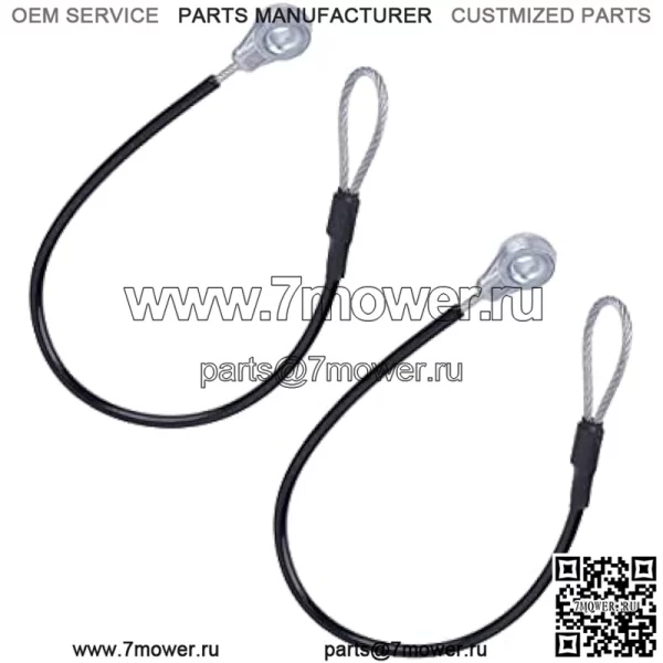M159508 2 шт. кабель для оборудования задней двери, подходит для John Deere Gators M TE TH TX XUV TH TX HPX615E HPX815E XUV825E/M Кабели задней двери - Image 4