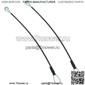 Кабель задней двери, 2 шт., замена M159508, совместим с внедорожником John Deere Gator M TE TH TX XUV HPX615E XUV865R XUV855M XUV835E HPX615E