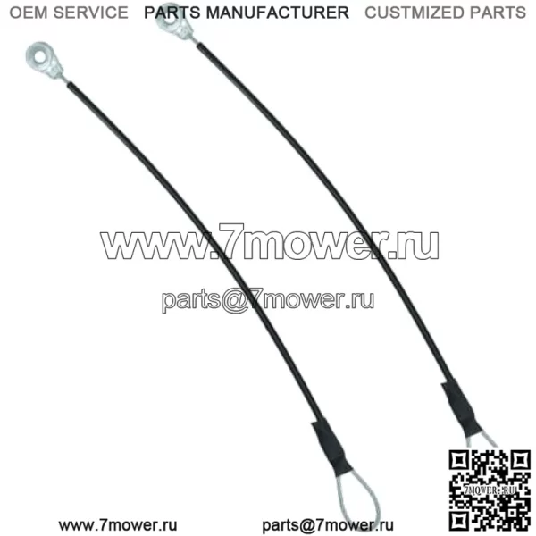 Кабель задней двери, 2 шт., замена M159508, совместим с внедорожником John Deere Gator M TE TH TX XUV HPX615E XUV865R XUV855M XUV835E HPX615E